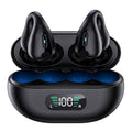 TWS Open-Ear Wireless Earbuds with Charging Display