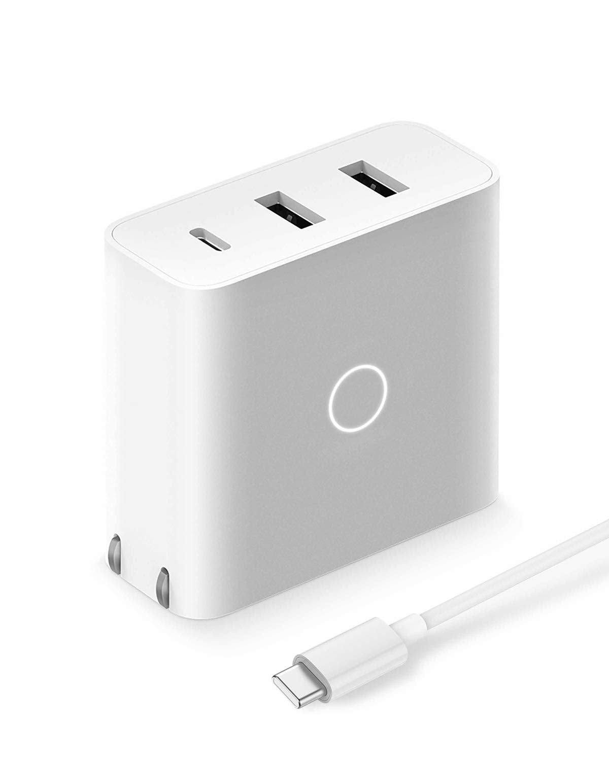 45W 3-Port USB-C PD Travel Charger
