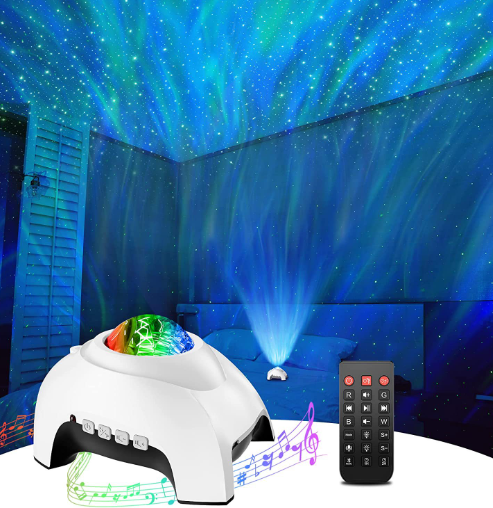 Aurora Galaxy Projector with Bluetooth Speaker