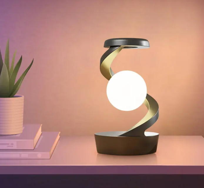Rotating Wireless Charging Ambient Light